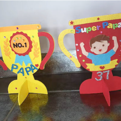 fathers day crafts for toddlers trophy