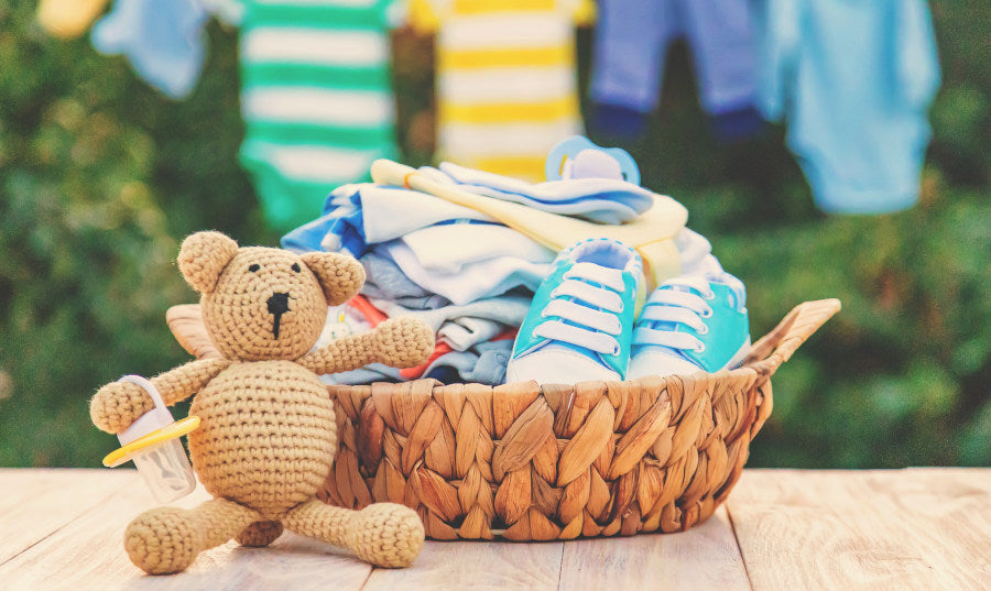 How often to wash baby clothes