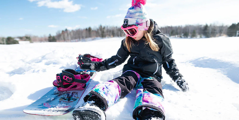 Kid ski snowsuits