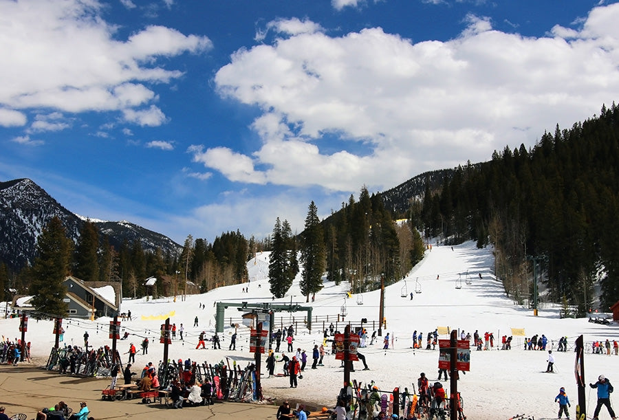 Spring ski runs