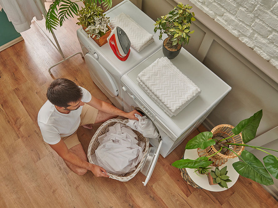 Washing baby clothes method