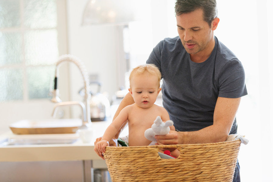 Washing machine baby clothes