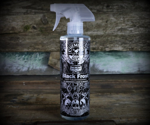 Chemical Guys Hanging Air Freshener 3-Pack, Black Frost