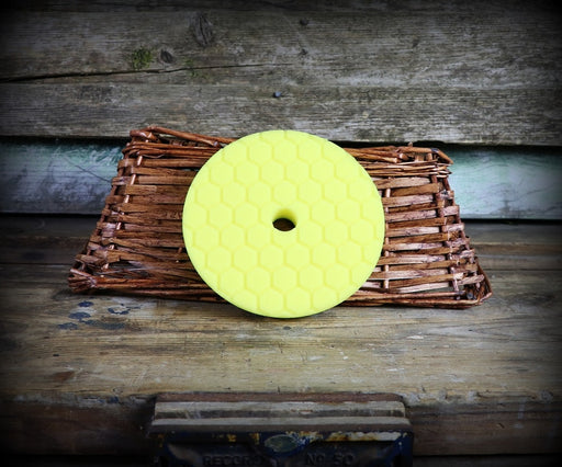 Chemical Guys 5 1/2in Green Hex - Logic Quantum Heavy Polishing Pad