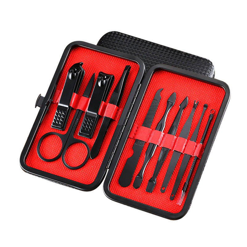 10 pieces manicure grooming kit