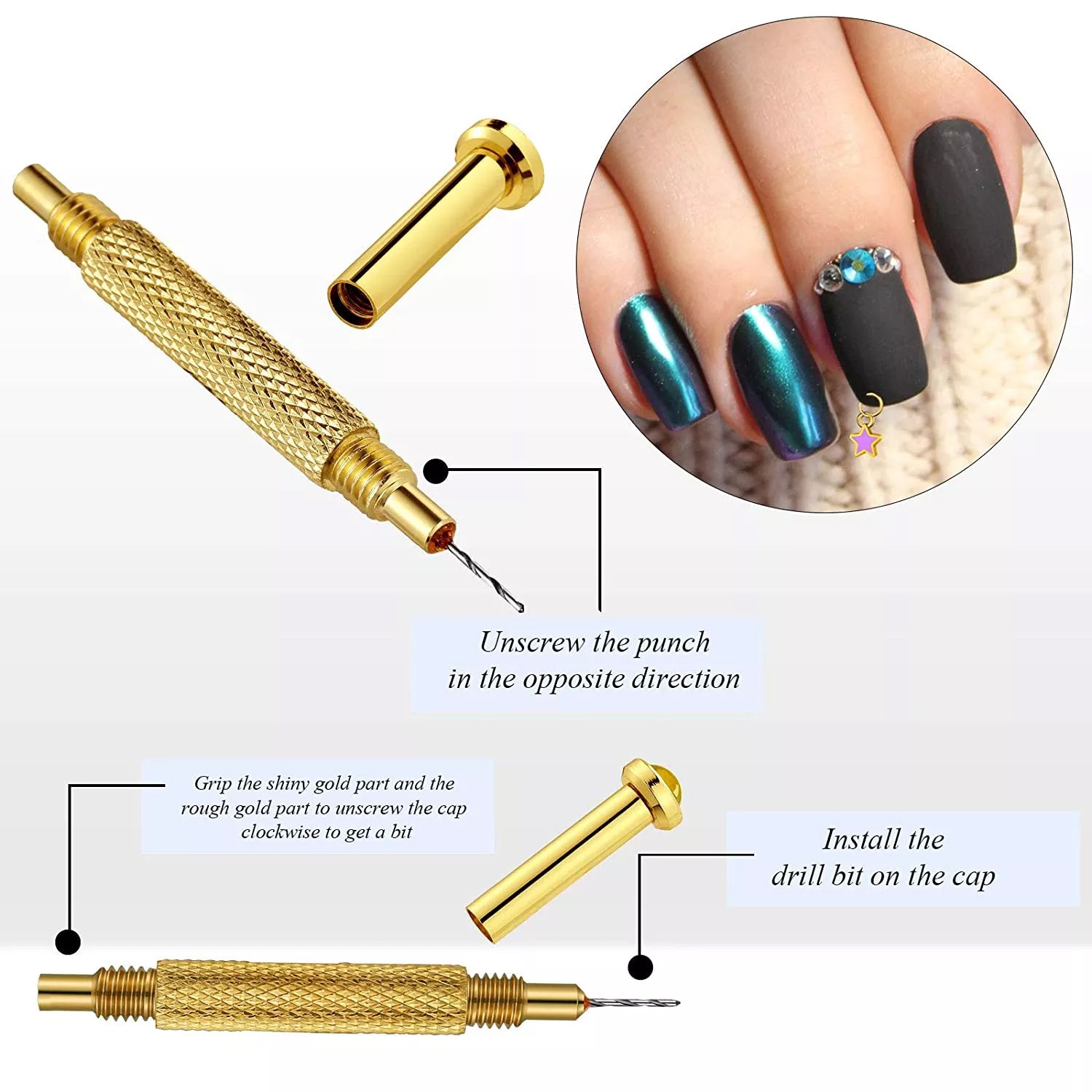 CANNI Nail Piercing Tool