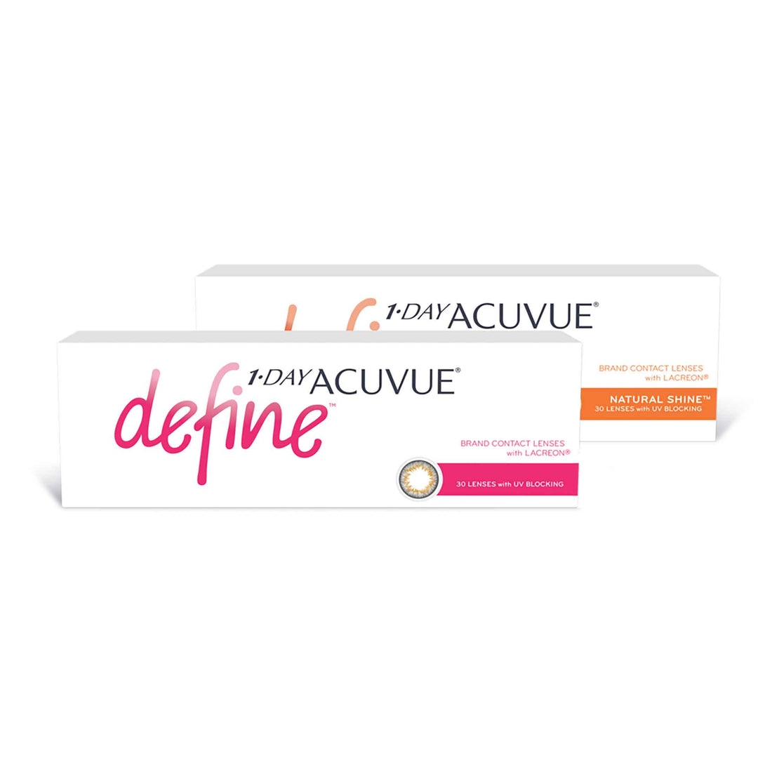 Acuvue Define with LACREON Technology 1 Day - Natural Shine - Nation's Vision