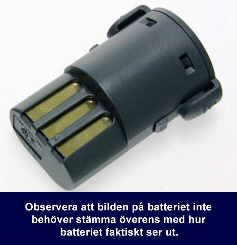 Utbytesbatteri till Moser Genio Plus