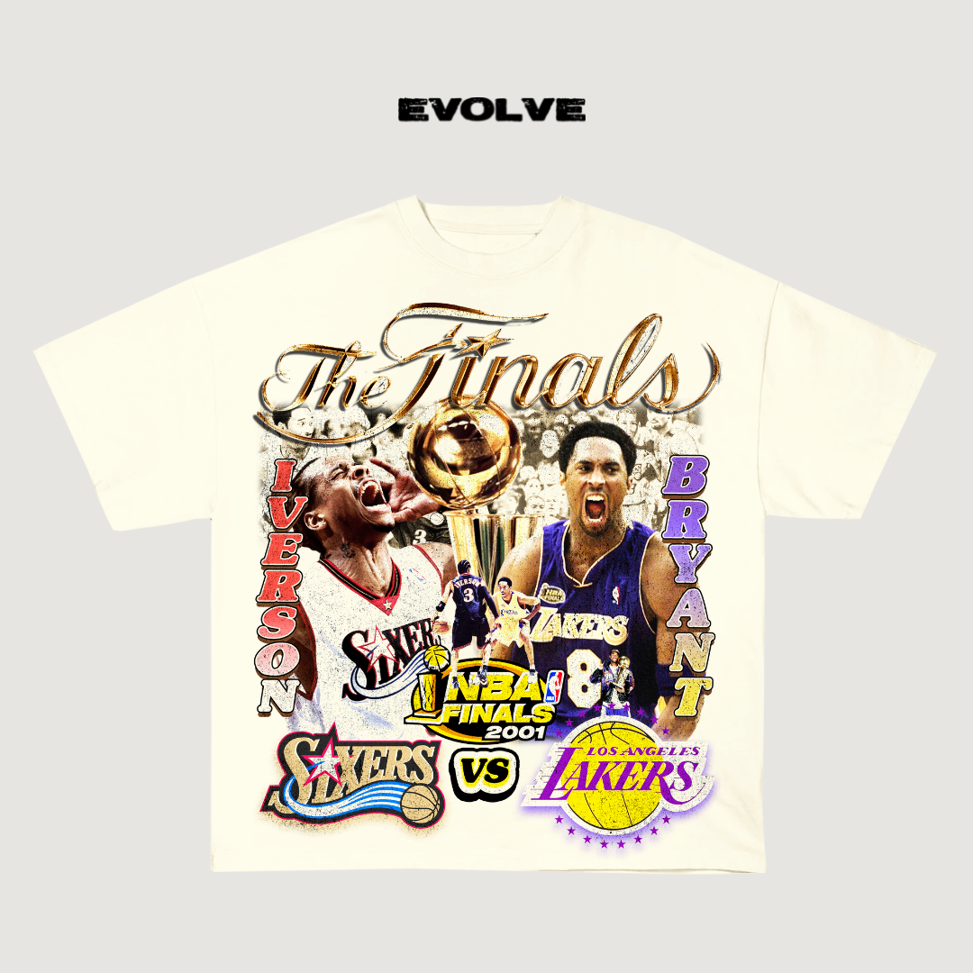 Kobe Vs Iverson "For The Culture" Tee - Vintage Bootleg