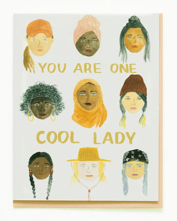 Cool ladies card Stationery Small Adventure 