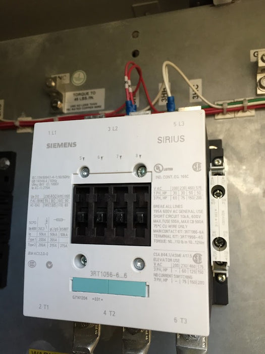 Siemens Sirius Electrical Contactor 3RT1056-6...6