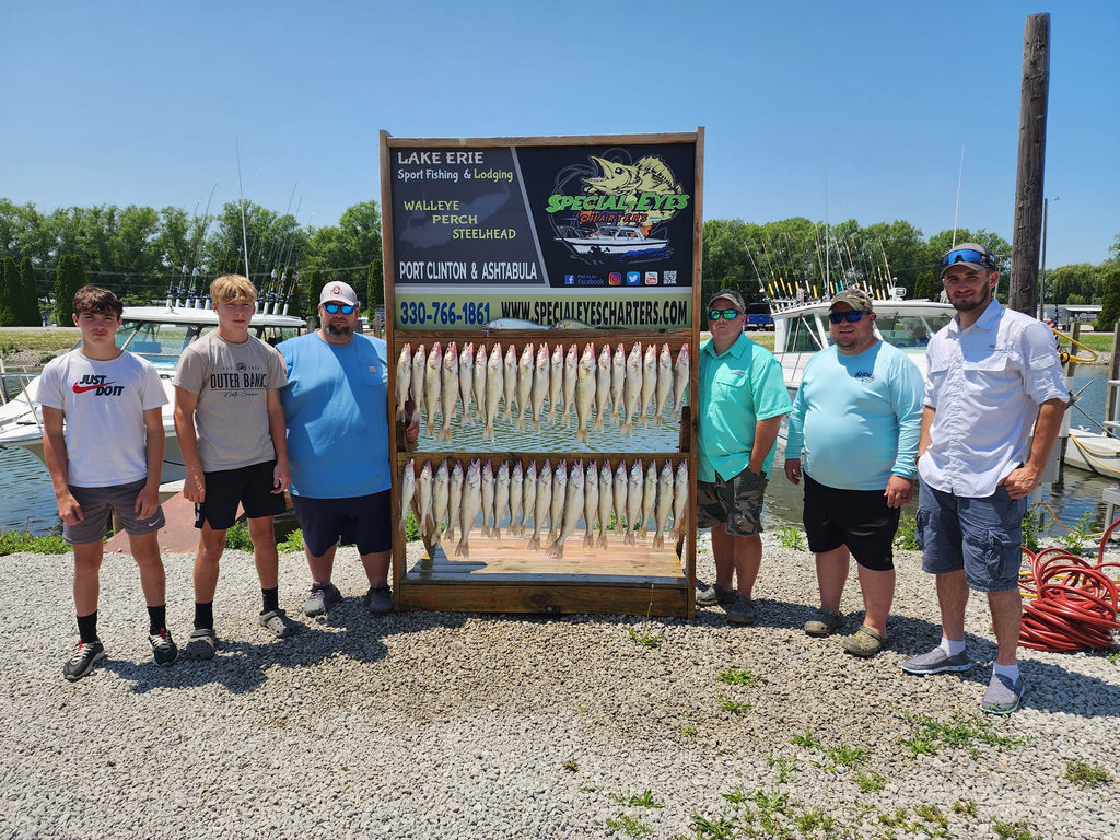 7-8-23 Lake Erie Multi-Port Fishing Report – Fishing Addiction Gear