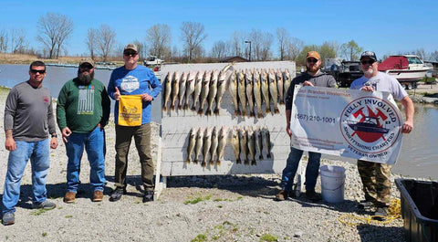 Lake Erie Walleye Fishing