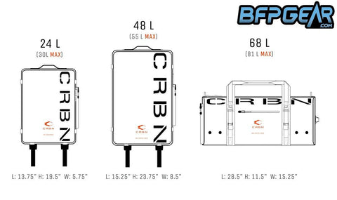 CRBN Bag Sizes