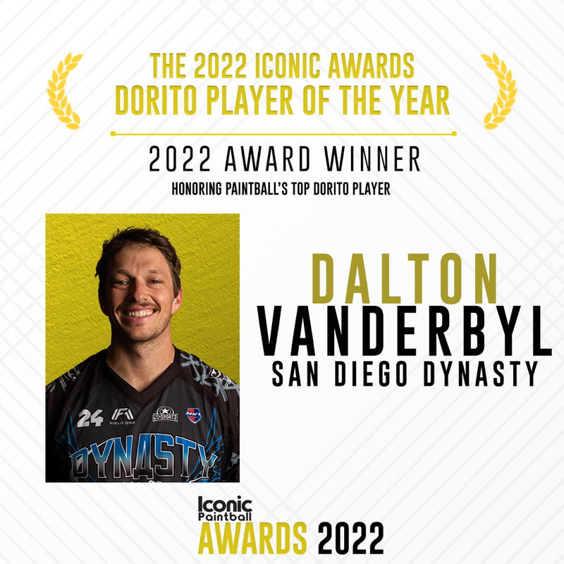 Dalton Vanderbyl The Dorito Player of the Year 