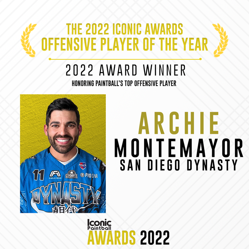 The Iconic Awards Offensive Player of the Year Award Archie Montemayor