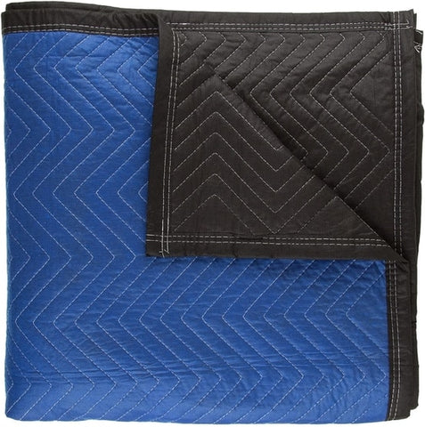 blue moving blanket for moving heavy household furniture