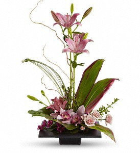 EFM124 Imagination Blooms with Cymbidium Orchids