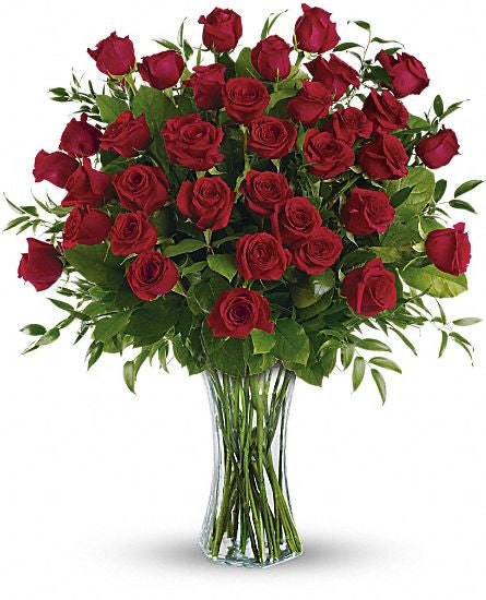 EFV103 Three dozen long stemmed roses