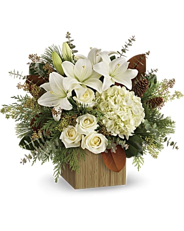 EFX144 - Snowy Woods Bouquet