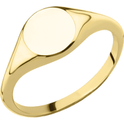 18k Yellow Gold Signet Ring