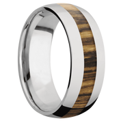 Ring with Bocote Inlay