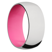 Ring with Bright Pink Sleeve