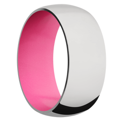 Ring with Bright Pink Sleeve