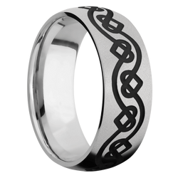 Ring with Celtic Heart Pattern