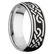 Ring with Celtic Loop U Pattern