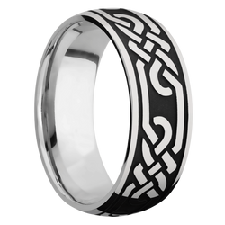 Ring with Celtic Loop U Pattern