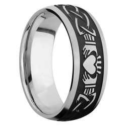 Ring with Claddagh Celtic Pattern