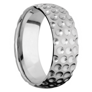 Ring with Golf Pattern