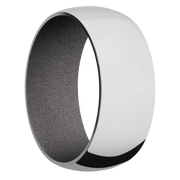 Ring with Gun Metal Grey Sleeve