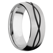 Ring with Infinity Pattern