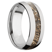 Ring with MossyOak Duck Blind Camo Inlay