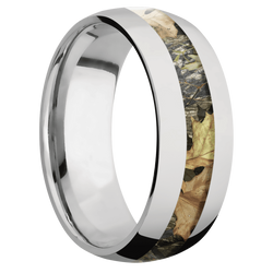 Ring with MossyOak Obsession Camo Inlay