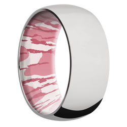 Ring with MossyOak Pink Bottomland Camo Sleeve