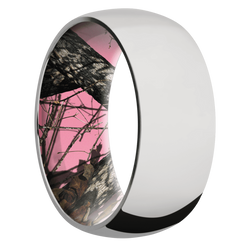 Ring with MossyOak Pink Breakup Camo Sleeve