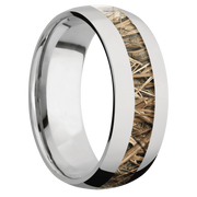 Ring with MossyOak SG Blades Camo Inlay