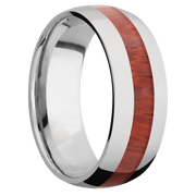 Ring with Padauk Inlay