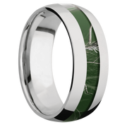 Ring with RealTree APC Green Camo Inlay