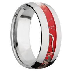 Ring with RealTree APC Red Camo Inlay