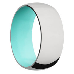 Ring with Robins Egg Blue Sleeve