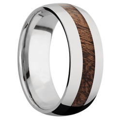 Ring with Sapele Inlay