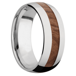 Ring with Sequoia Inlay