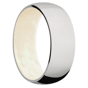 Ring with Freshwater Mother of Pearl Sleeve