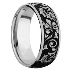 Ring with Western Scroll Pattern