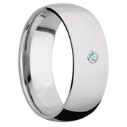 Ring with Aqua Diamond