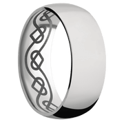 Ring with Celtic Heart Pattern